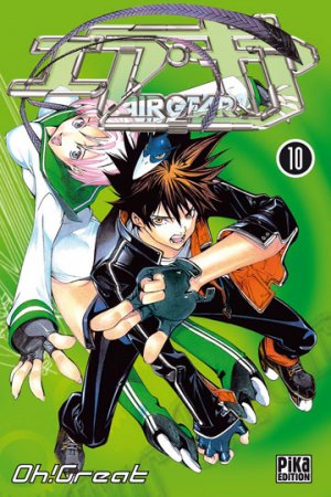 couverture, jaquette Air Gear 10  (Pika) Manga