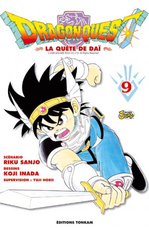 couverture, jaquette Dragon Quest - The adventure of Dai 9 Réédition (tonkam) Manga