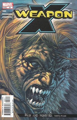 Weapon X 28 - Man and Monster, Part 3