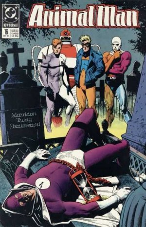 couverture, jaquette Animal Man 16  - The Clockwork Crimes of the Time CommanderIssues V1 (1988 - 1995) (Vertigo) Comics