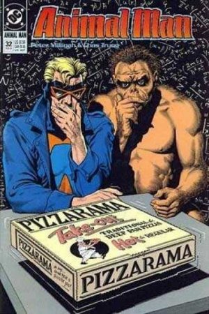 couverture, jaquette Animal Man 32  - Schrödinger's PizzaIssues V1 (1988 - 1995) (Vertigo) Comics