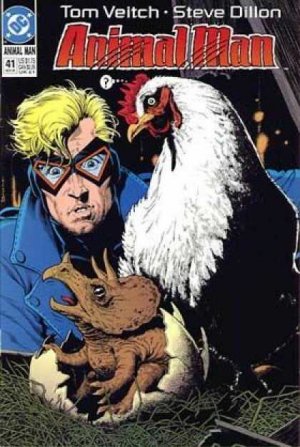 couverture, jaquette Animal Man 41  - The Stone That Cracked Open The Earth Like An EggIssues V1 (1988 - 1995) (Vertigo) Comics