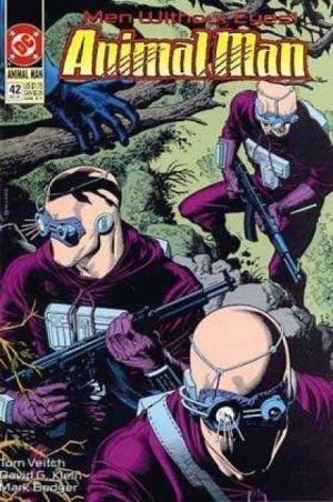 couverture, jaquette Animal Man 42  - Men Without EyesIssues V1 (1988 - 1995) (Vertigo) Comics