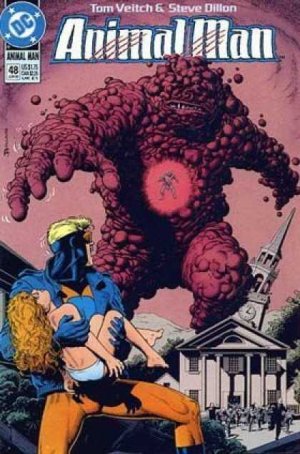 couverture, jaquette Animal Man 48  - The Meaning Of FleshIssues V1 (1988 - 1995) (Vertigo) Comics