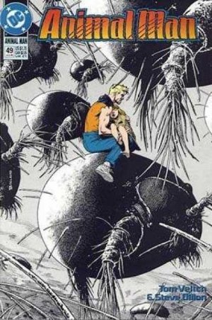 couverture, jaquette Animal Man 49  - The Hot Heart Of Abstract RealityIssues V1 (1988 - 1995) (Vertigo) Comics