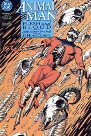 couverture, jaquette Animal Man 52  - Flesh and Blood, Part 2: HomecomingIssues V1 (1988 - 1995) (Vertigo) Comics