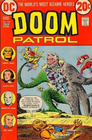 The Doom Patrol 123 - Menace Of The Turnabout Heroes
