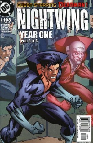 couverture, jaquette Nightwing 103  - Nightwing: Year One, Chapter Three: Deadman TalkingIssues V2 (1996 - 2009) (DC Comics) Comics