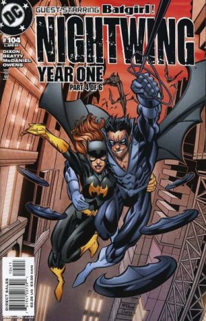 couverture, jaquette Nightwing 104  - Nightwing: Year One, Chapter Four: Night and the CityIssues V2 (1996 - 2009) (DC Comics) Comics