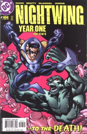 couverture, jaquette Nightwing 106  - Nightwing: Year One, Chapter Six: First FlightIssues V2 (1996 - 2009) (DC Comics) Comics