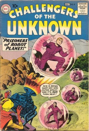 The Challengers of the Unknown # 8 Issues V1 (1958 - 1978)