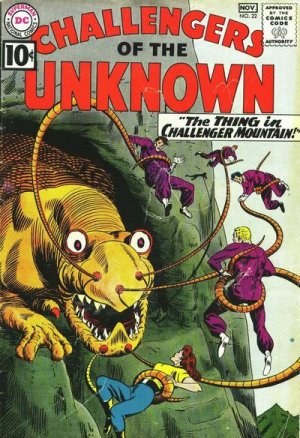 The Challengers of the Unknown 22 - The Thing In Challenger Mountain!