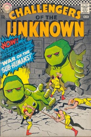 The Challengers of the Unknown 54 - War of the Sub-Humans!