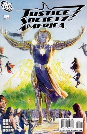 Justice Society of America 16 - One World, Under Gog, Part 1: He Came, and Salvation with Hi...