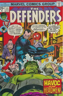 Defenders # 33 Issues (The Defenders) (1972 - 1986)