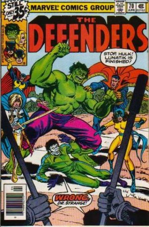 Defenders # 70 Issues (The Defenders) (1972 - 1986)