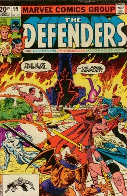 Defenders # 99 Issues (The Defenders) (1972 - 1986)
