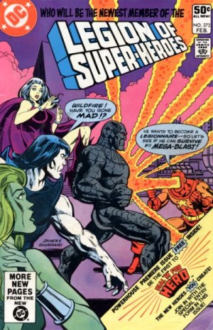 couverture, jaquette La Légion des Super-Héros 272  - The Secret Origin of Blok!Issues V2 (1980 - 1984)  (DC Comics) Comics