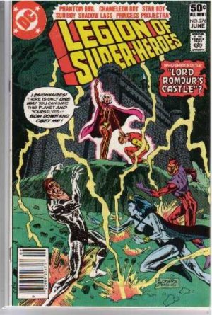 couverture, jaquette La Légion des Super-Héros 276  - Lord Romdur's CastleIssues V2 (1980 - 1984)  (DC Comics) Comics