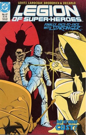couverture, jaquette La Légion des Super-Héros 47  - Conspiracy TheoryIssues V3 (1984 - 1989) (DC Comics) Comics