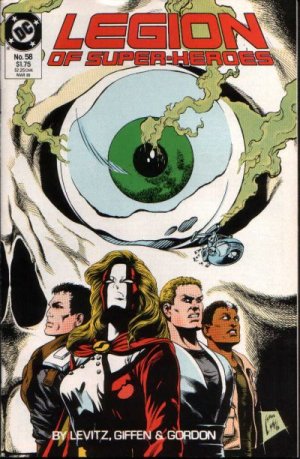 couverture, jaquette La Légion des Super-Héros 58  - If Thine Eye Offend TheeIssues V3 (1984 - 1989) (DC Comics) Comics