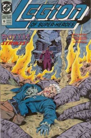 couverture, jaquette La Légion des Super-Héros 10  - Roxxas Strikes!Issues V4 (1989 - 2000) (DC Comics) Comics