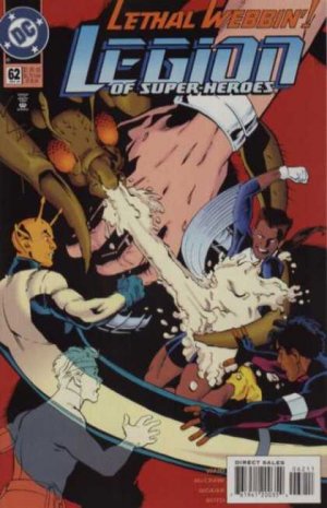 couverture, jaquette La Légion des Super-Héros 62  - Forced Friends, Deadly Consequences!Issues V4 (1989 - 2000) (DC Comics) Comics