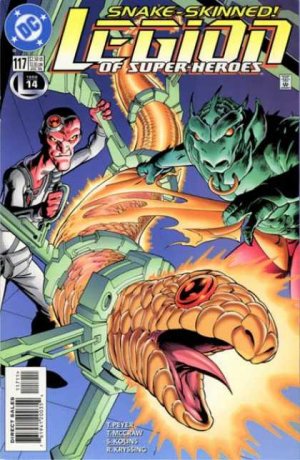 couverture, jaquette La Légion des Super-Héros 117  - The Machine in the GhostIssues V4 (1989 - 2000) (DC Comics) Comics
