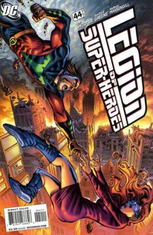 couverture, jaquette La Légion des Super-Héros 44  - Enemy Rising Part 5: Operational CalculusIssues V5 Suite (2005 - 2009) (DC Comics) Comics