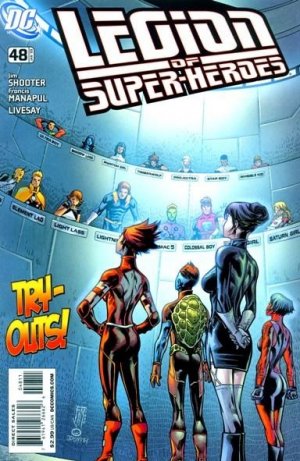 couverture, jaquette La Légion des Super-Héros 48  - Enemy Manifest, Part 3: The Edge of DoomIssues V5 Suite (2005 - 2009) (DC Comics) Comics