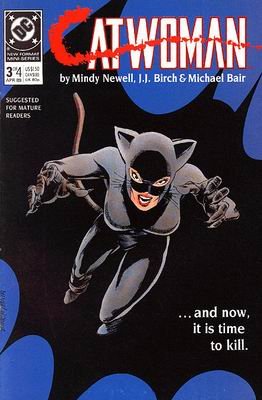 couverture, jaquette Catwoman 3  - Part 3 - Gothic BaptismIssues V1 (1989) (DC Comics) Comics