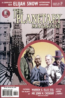 Planetary # 13 Issues (1999 - 2009)