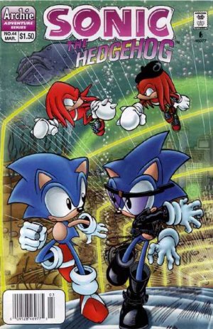 Sonic The Hedgehog 44 - Black and Blue and Red All Over