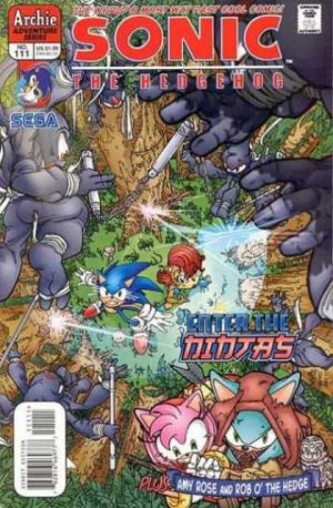 Sonic The Hedgehog 111 - Kids of the Spider Woman