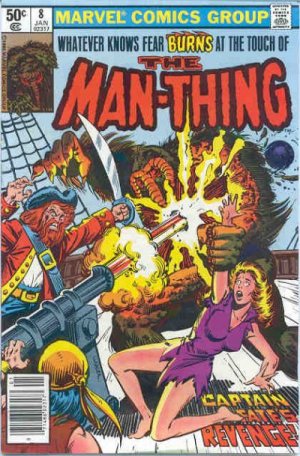 Man-Thing 8 - Red Sails, Burning!
