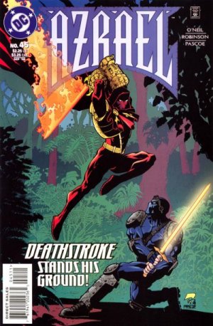 Azrael - Agent of the Bat 45 - Angel and the Beast: Deathstroke!