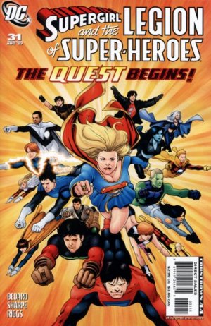 Supergirl and the Legion of super-heroes 31 - The Quest For Cosmic Boy: Prologue