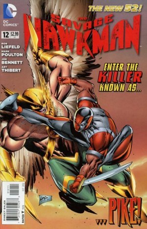 The Savage Hawkman # 12 Issues (2011)