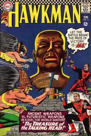 Hawkman 14 - The Treasure Of The Talking Head!