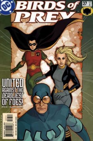Birds of Prey 37 - Red, Black and Blue