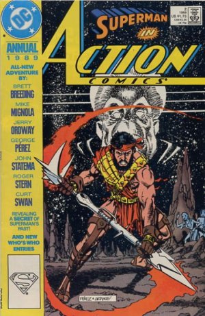 couverture, jaquette Action Comics 2  - 1989 : Memories Of Krypton's PastIssues V1 - Annuals (1987 - 2011) (DC Comics) Comics