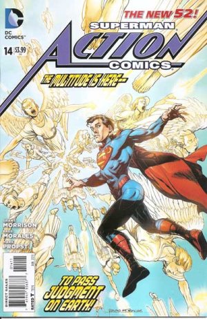 couverture, jaquette Action Comics 14  - Superman's Mission To MarsIssues V2 (2011 - 2016) (DC Comics) Comics