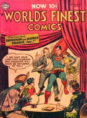 World's Finest 73 - Batman And Superman, Swamis Inc!