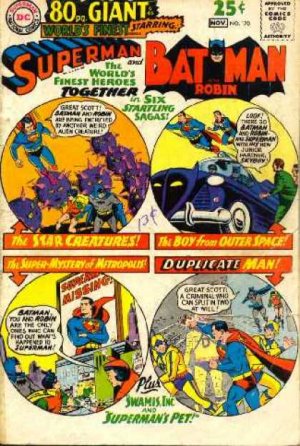 World's Finest 170 - Superman With Batman And Robin In Six Startling Sagas!