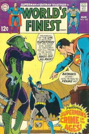 World's Finest 183 - Supeman's Crime of the Ages!