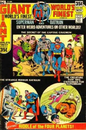 World's Finest 206 - Superman And Batman Enter Weird Adventures On Other Worlds!