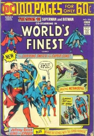World's Finest 224 - The Shocking Switch Of The Super-Sons!
