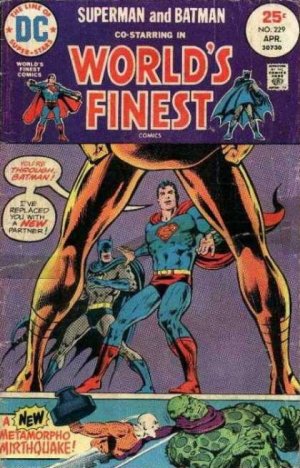 World's Finest 229 - The Origin of the Superman Batman Team