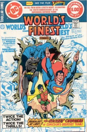 World's Finest 271 - The Secret Origins Of The Superman And Batman Team!