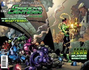 couverture, jaquette Green Lantern 19  - Wrath Of The First Lantern Part NineIssues V5 (2011 - 2016) (DC Comics) Comics